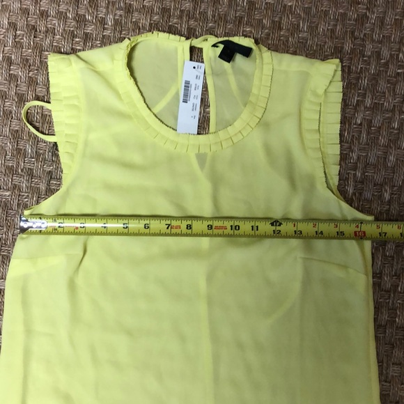 J.Crew Drapey Ruffle Trim Top - Picture 6 of 8